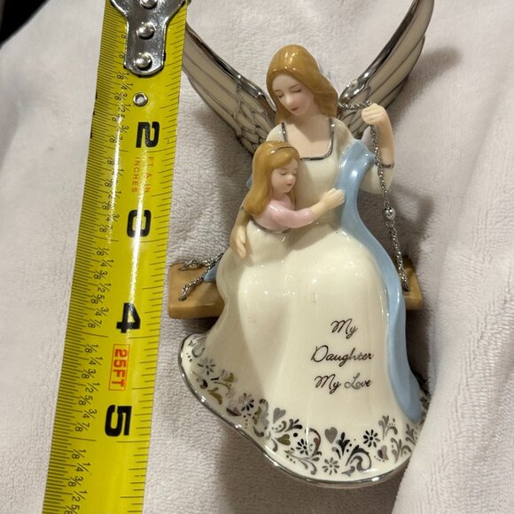 “My Daughter My Love” tags 2004 Heirloom Bradford Exchange Porcelain GIFT 83511 - Picture 9 of 16